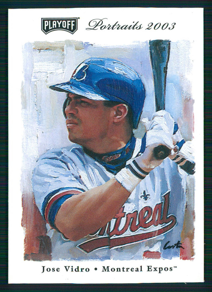 2003 Playoff Portraits - Jose Vidro #68