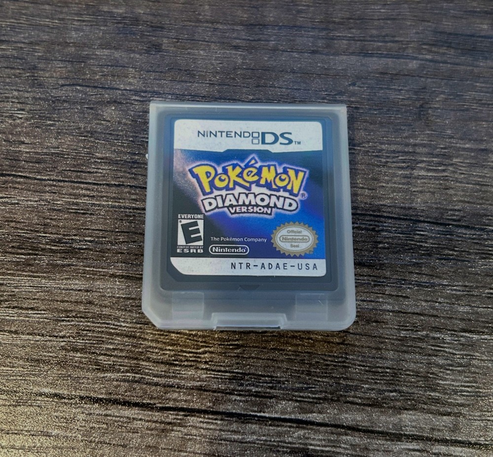 Pokemon Diamond Version for Nintendo DS/NDS/3DS game w/ case (2007) Very Good