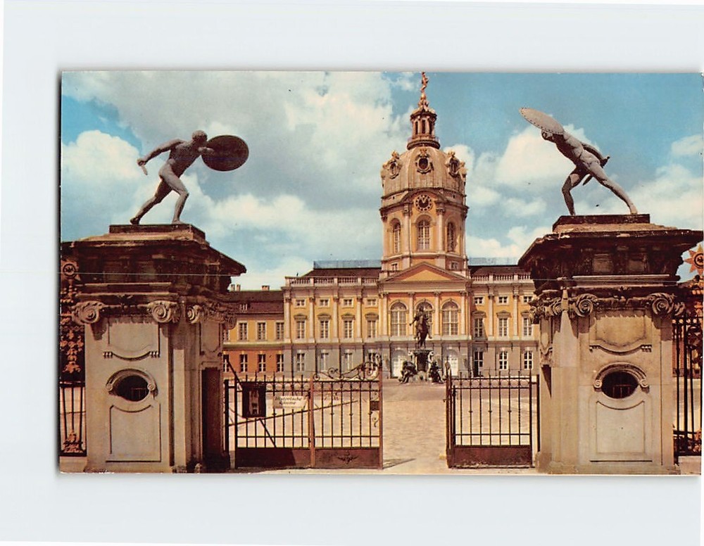 Postcard Charlottenburg Palace in Berlin Germany