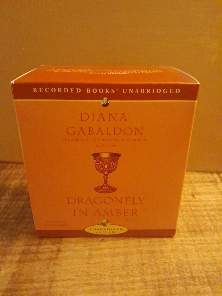 Dragonfly In Amber by Diana Gabaldon on 33 CDs Unabridged Complete In Box