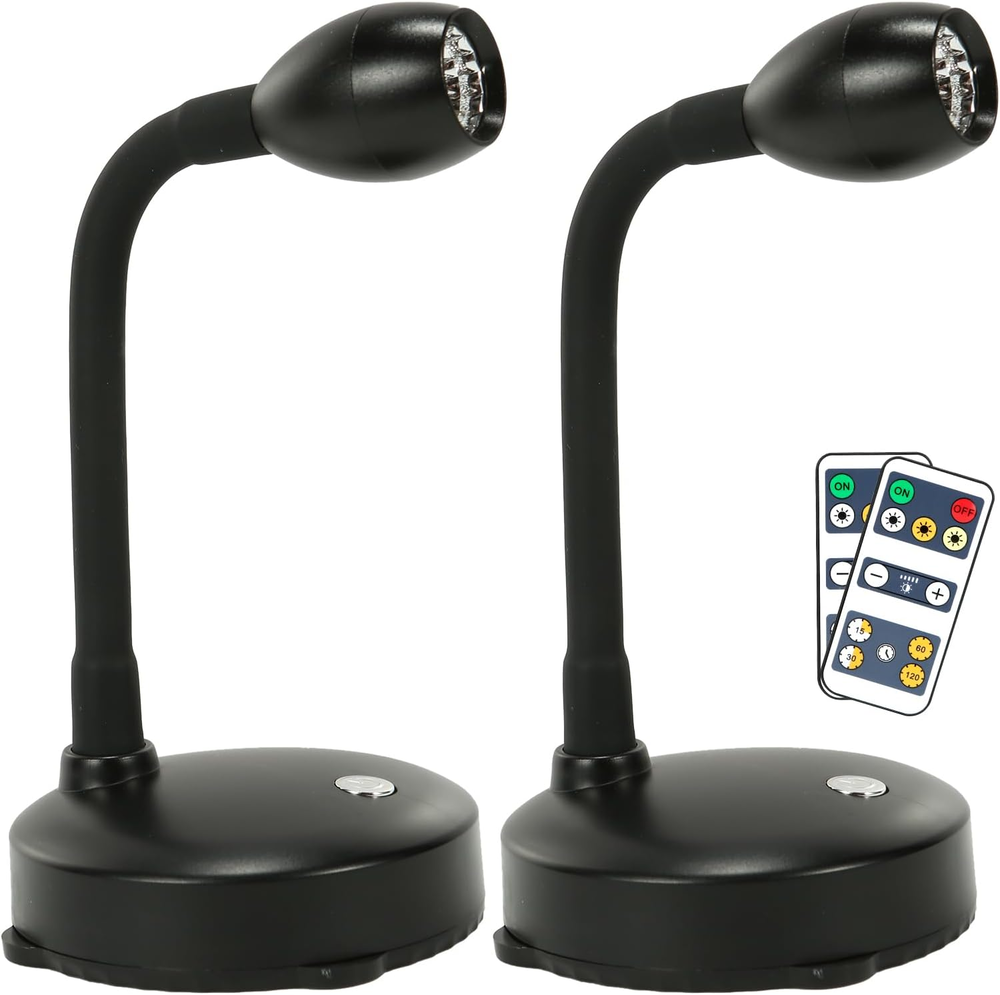 Cordless Spotlight Battery Operated, LED Picture Light, Dimmable Accent Light wi