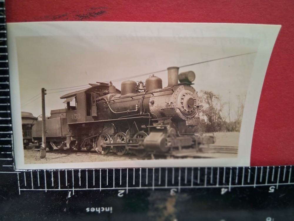 Chicago Great Western Railroad 0-6-0 Locomotive 453 Orig Photo Rochester Mn 1934