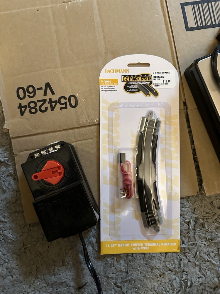 Bachmann Model Train Transformer with Track and Wire Set 40-50 Characters: Bachmann Train Transformer with Track and Wire  