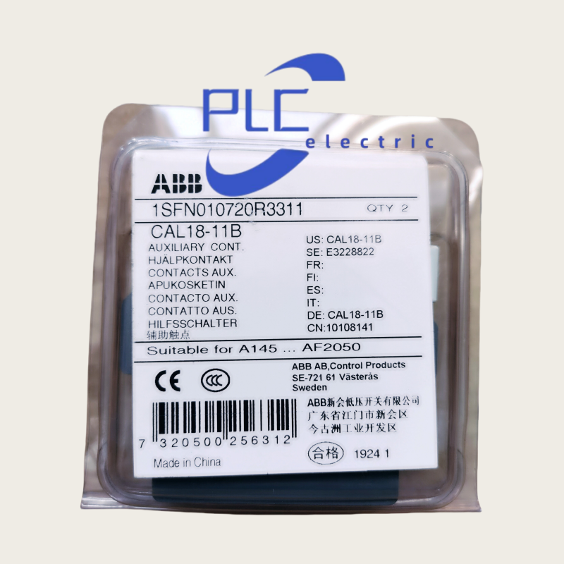 CAL18-11B 1PCS NEW ABB Auxiliary Contact Block Free shipping CAL18-11B