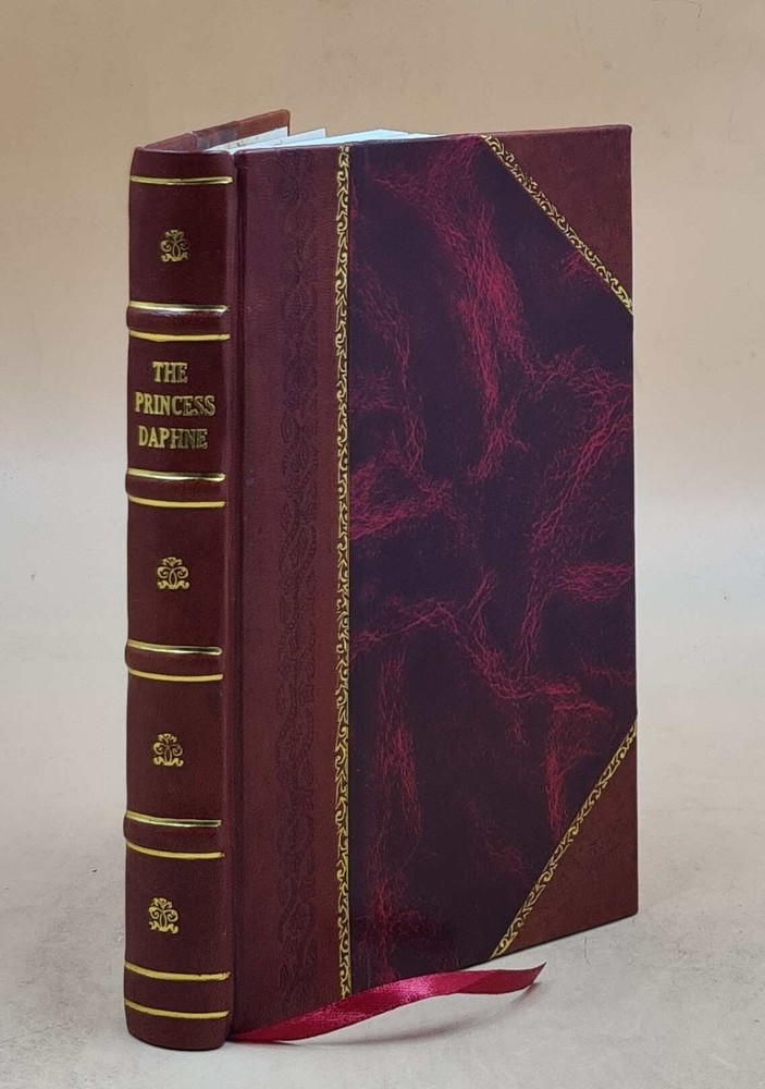 The Princess Daphne - Edward Heron-Allen 1888 Leather Bound Novel