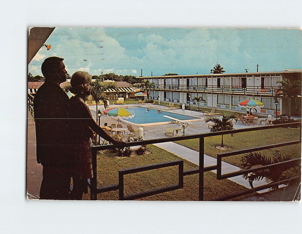 Postcard Pool View Holiday Inn Fort Lauderdale Florida USA