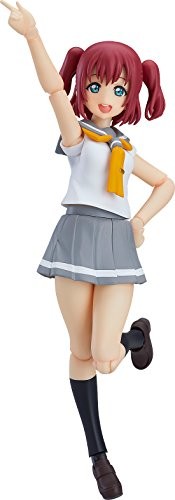 Figma Love Live Sunshine Kurosawa Ruby Non-Scale ABS PVC Painted Action Figure Japan Import-image