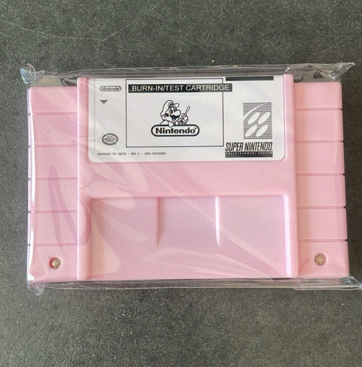 Burn In Test Super Nintendo burn-in Test Cartridge READ DESCRIPTION FREE SHIP