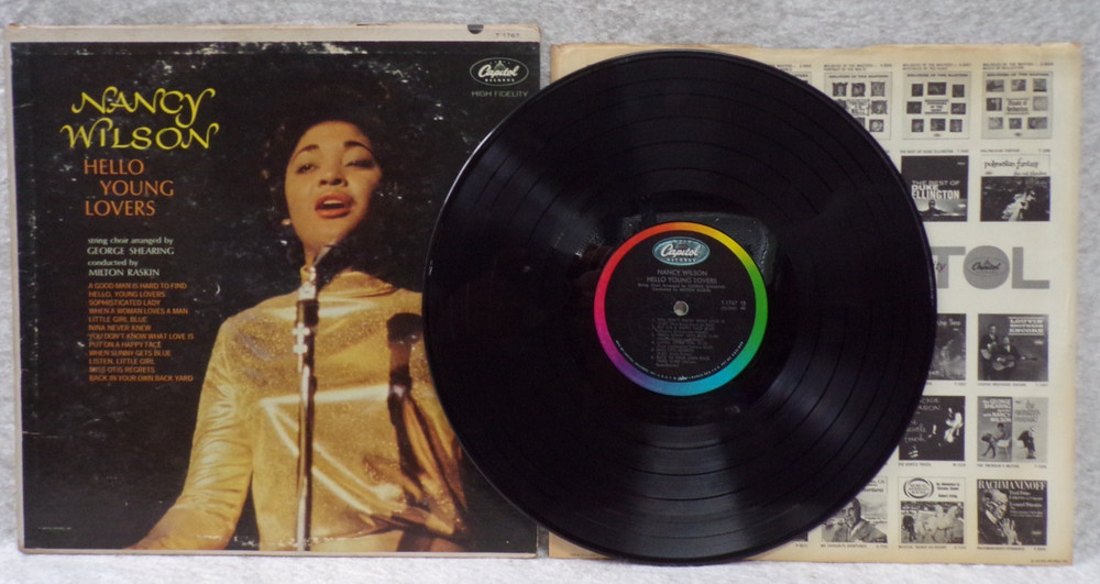 Nancy Wilson Hello Young Lovers 1962 Classic Jazz  Vinyl Record Capitol 1767