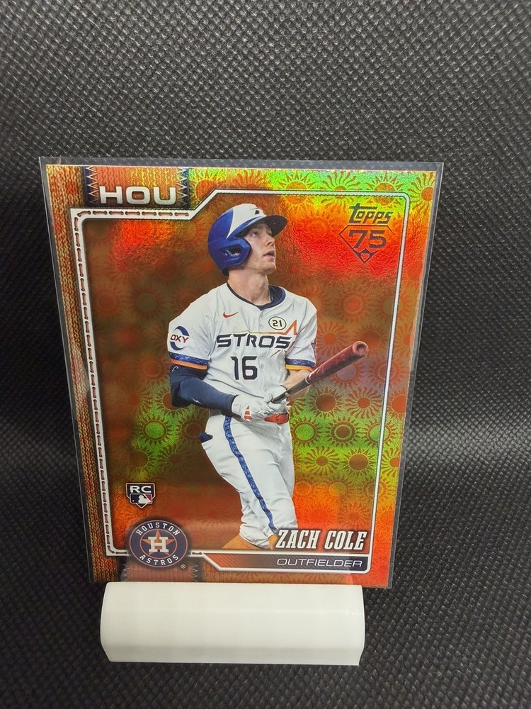 2026 Topps Series 2 Zach Cole Orange 