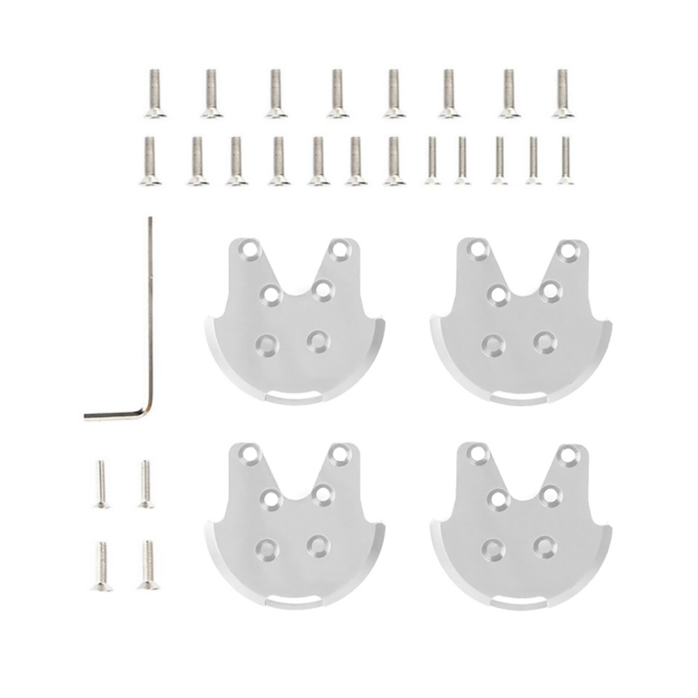 4pcs Alloy Motor Mount Base Plate Kit for DJI Phantom 3 & 2 Drone