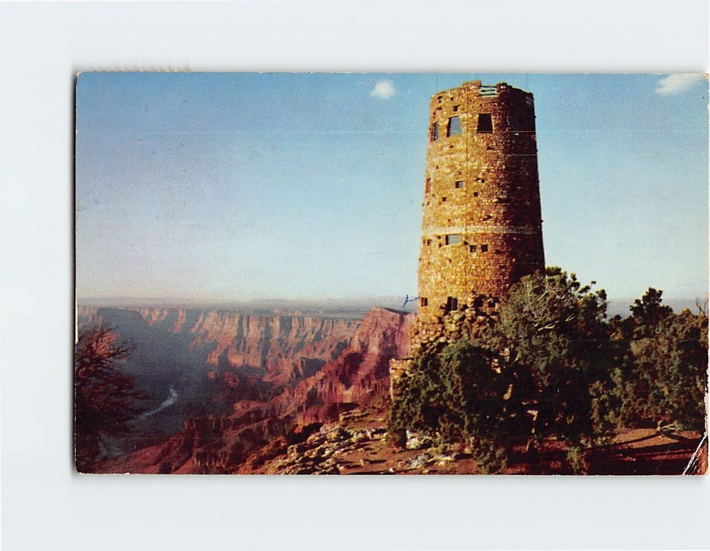 Postcard The Watchtower At Desert View, Grand Canyon National Park, Arizona