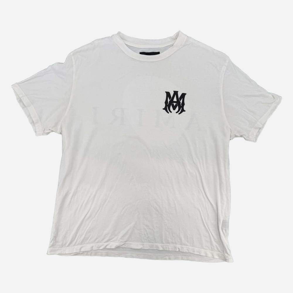 Amiri MA Core Logo White Tee XL Used