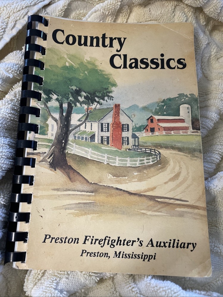 Preston Firefighter’s Auxiliary Country Classics Cookbook