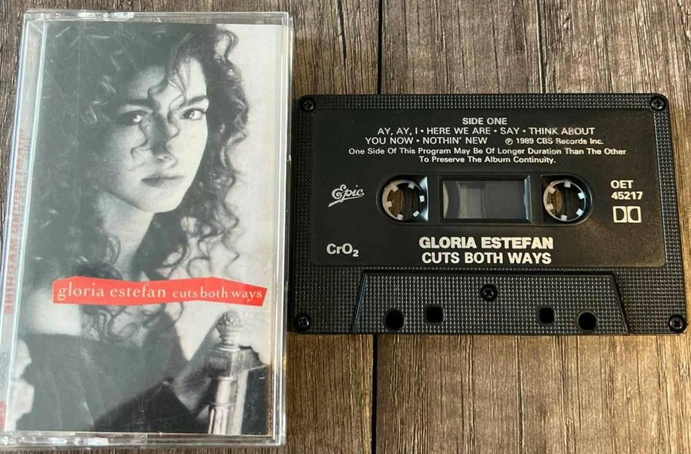 Gloria Estefan - Cuts Both Ways Cassette Tape VG+ C9
