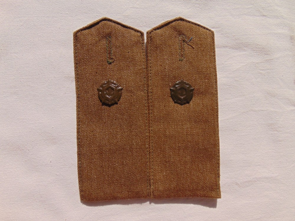 Soviet field shoulder straps. Chemical Protection Troops. USSR Army.