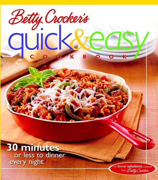 Betty Crocker's Quick and Easy Cook..., Betty Crocker E