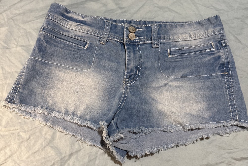 Rue 21 Blue Denim Jean Shorts Size 9/10