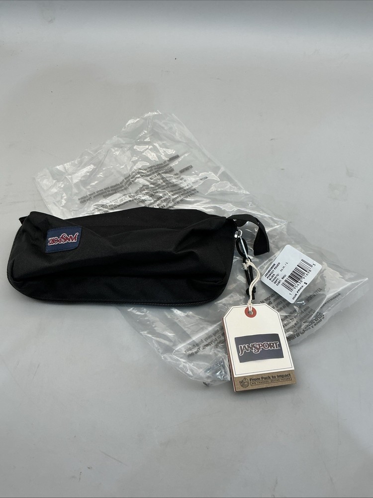 Jansport Perfect Pouch Black Size L New