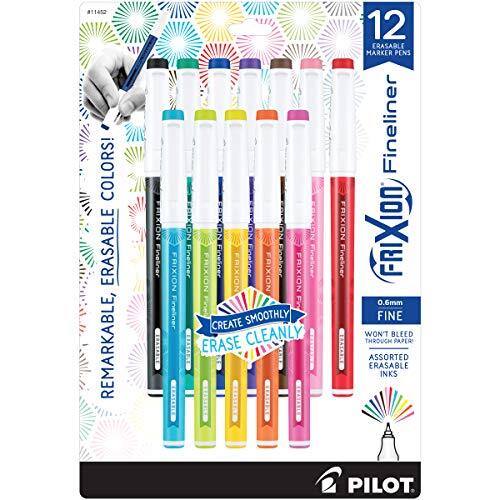 FriXion Fineliner Erasable Marker Pens (pil-11452) (pil11452)