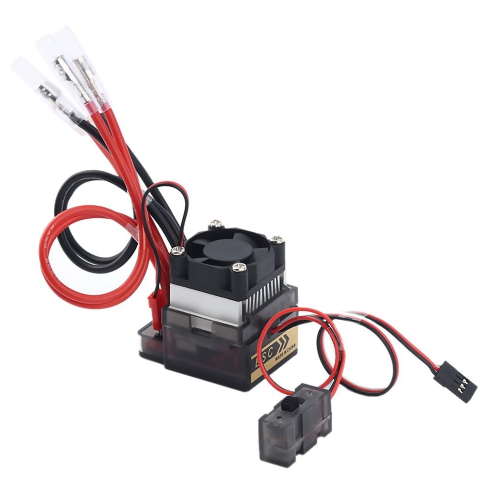 320A ESC Brushed Speed Controller With Cooling Fan 6V-12V For RC Car Truck Boat