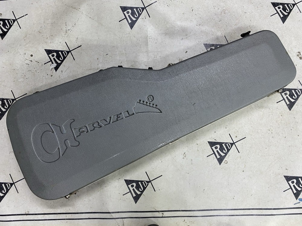 Vintage 80s Charvel SKB ABS Electric Guitar Hard Case for Jackson Dinky Chainsaw-image