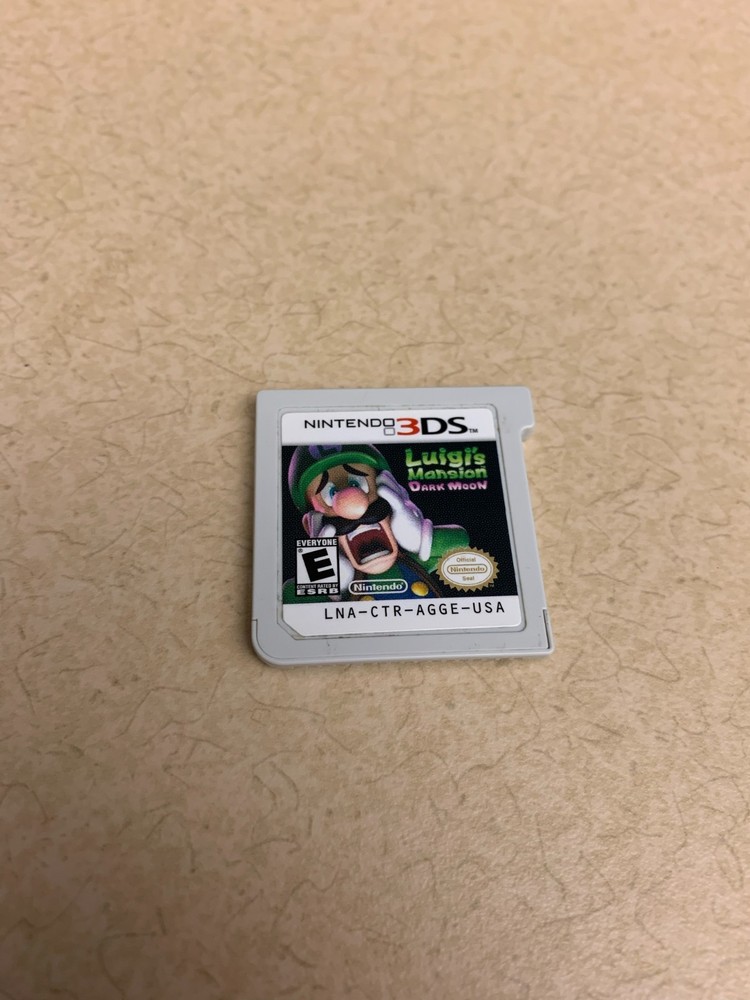 Luigi's Mansion: Dark Moon Nintendo 3DS Game Cartridge ONLY Authentic Tested