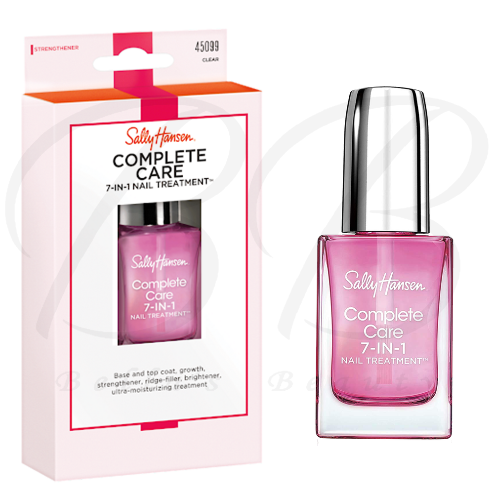 SALLY HANSEN Complete Care 7-in-1 Nail Treatment Base And Top Coat 13.3 ml *NEW*