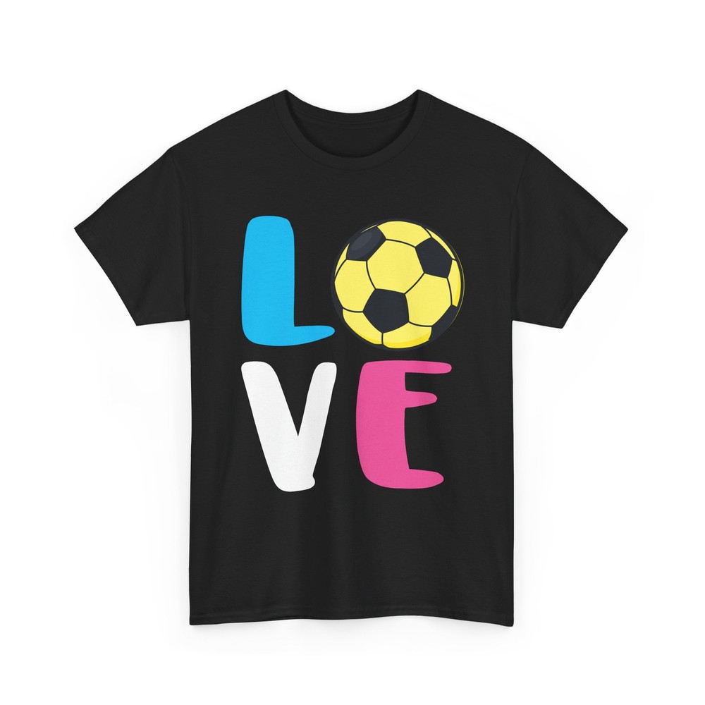 Love Soccer T-Shirt, Soccer Sports Lovers Soccer Players Women Men Shirt