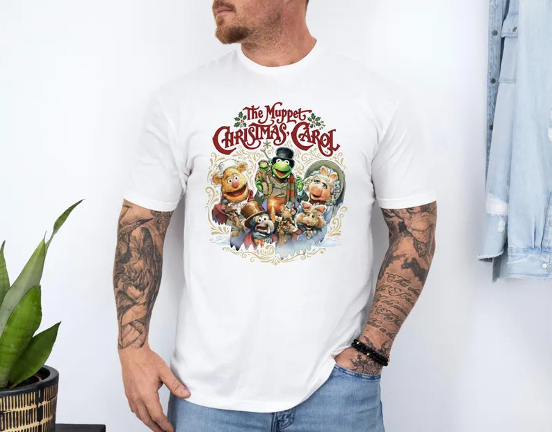 Retro The Muppet Christmas Carol shirt, Retro Christmas Shirt,