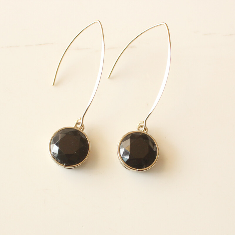 New Kenneth Cole Acrylic Round Drop Earrings Gift Fashion Women Holiday Jewelry