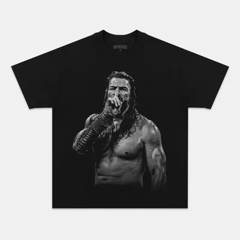 COMBATWEAR ROMAN REIGNS Wrestling T-Shirt, Unisex Wrestling, Graphic Tee T-Shirt