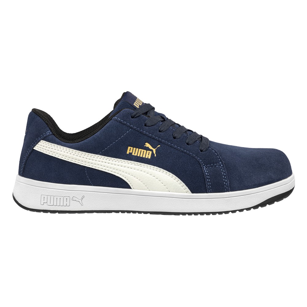 PUMA Safety Iconic Low Electrical Composite Toe Work  Mens Blue  640025