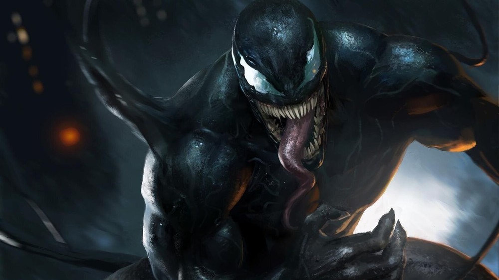 Venom Marvel  Metal Art Print Comics Poster 8in x 12in Lot Up