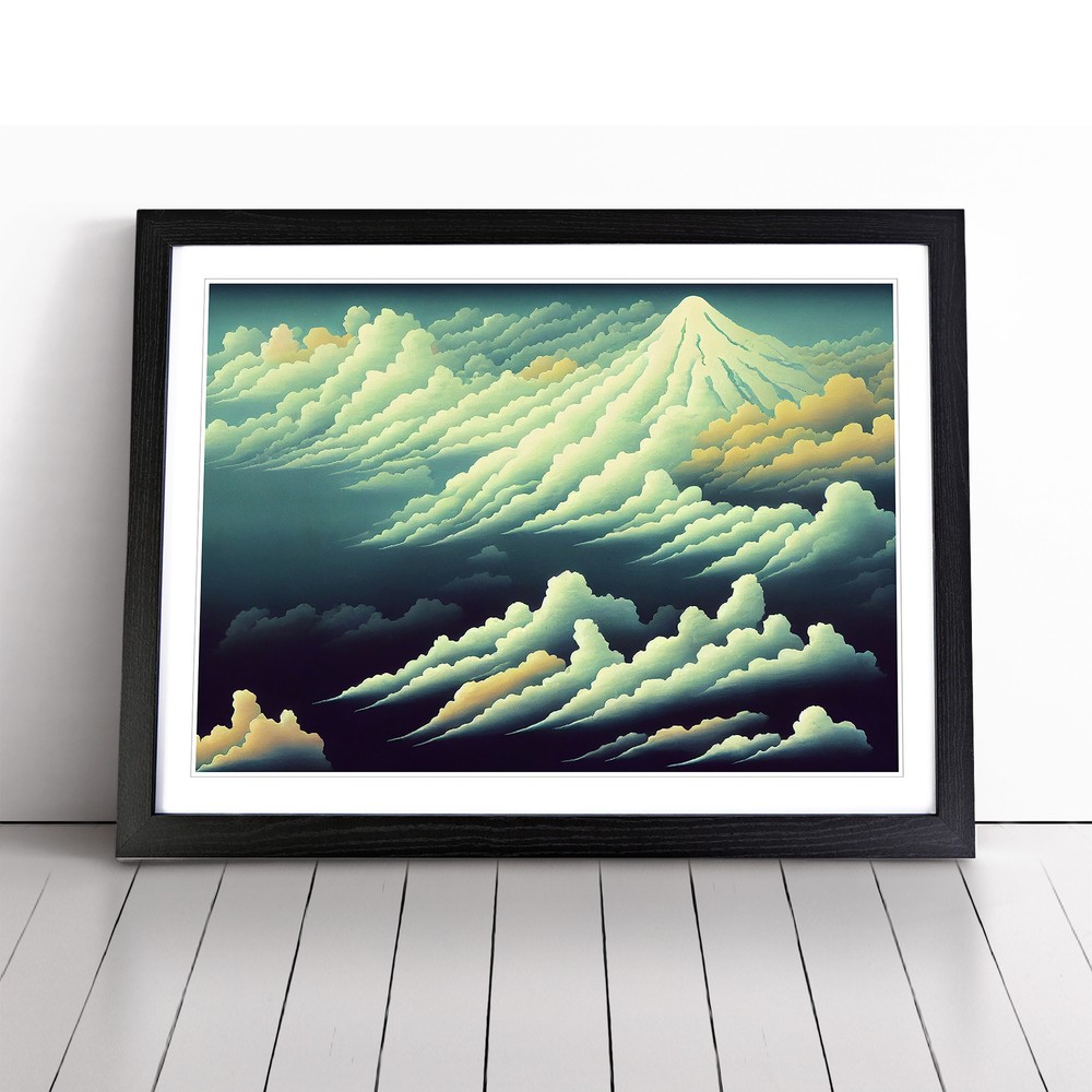 Dazzling Cloudy Sky Wall Art Print Framed Canvas Picture Poster Decor