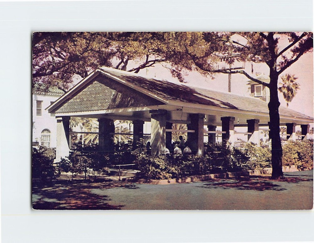 Postcard Old Slave Market St Augustine Florida