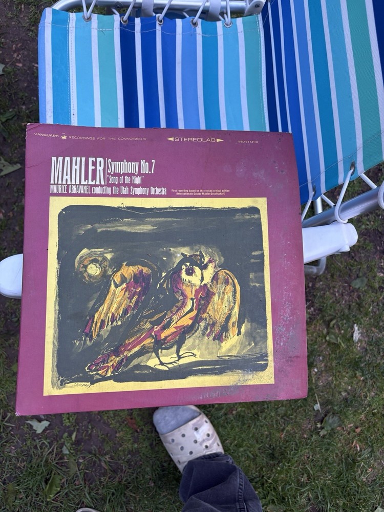 Mahler Symphony No. 7 - Maurice Abravanel - Vanguard VSD-71141/2