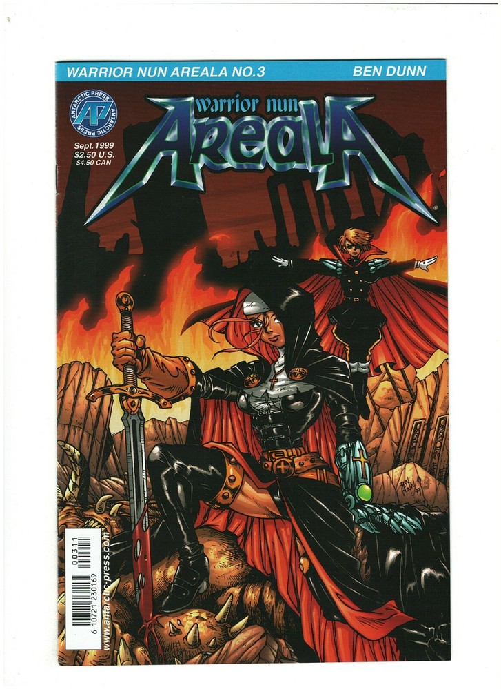 Warrior Nun Areala #3 (Antarctic Press September 1999)