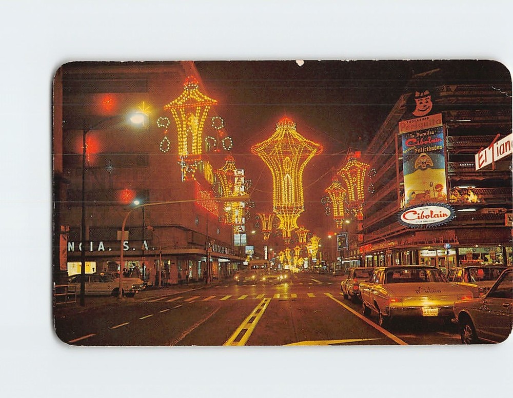 Postcard Juarez Avenue at the Corner of September 16 Avenue Guadalajara Mexico