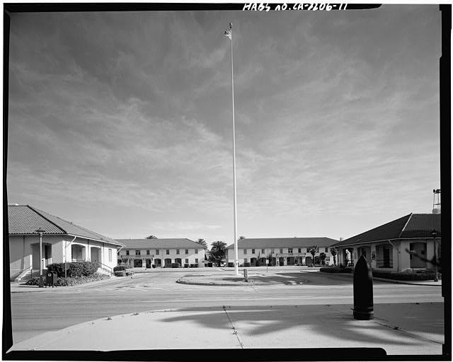 Photo:Fort MacArthur San Pedro Los Angeles CA 1940s Pacific Avenue HABS