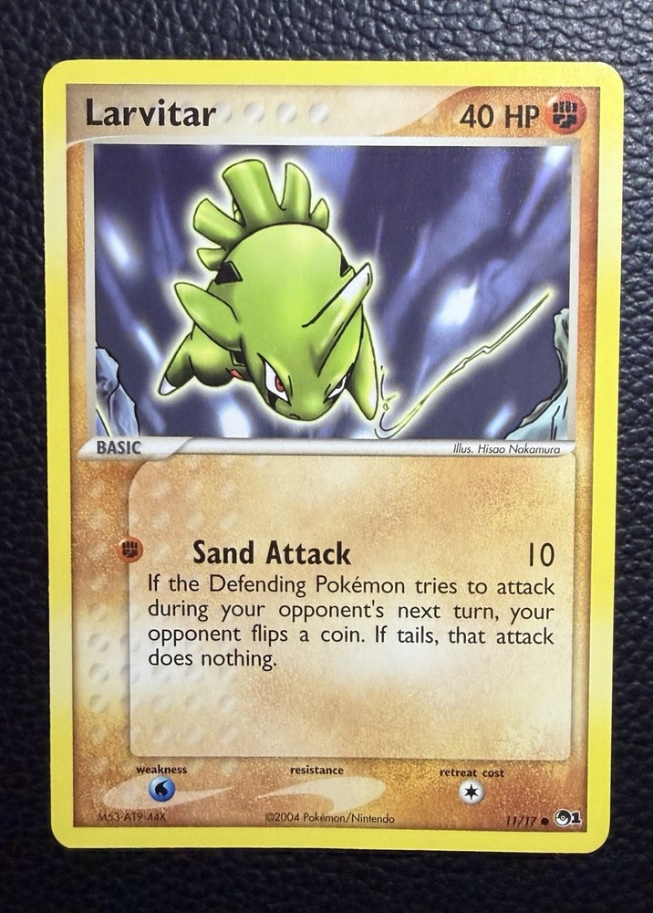 Pokemon TCG Larvitar 11/17  POP Series 1