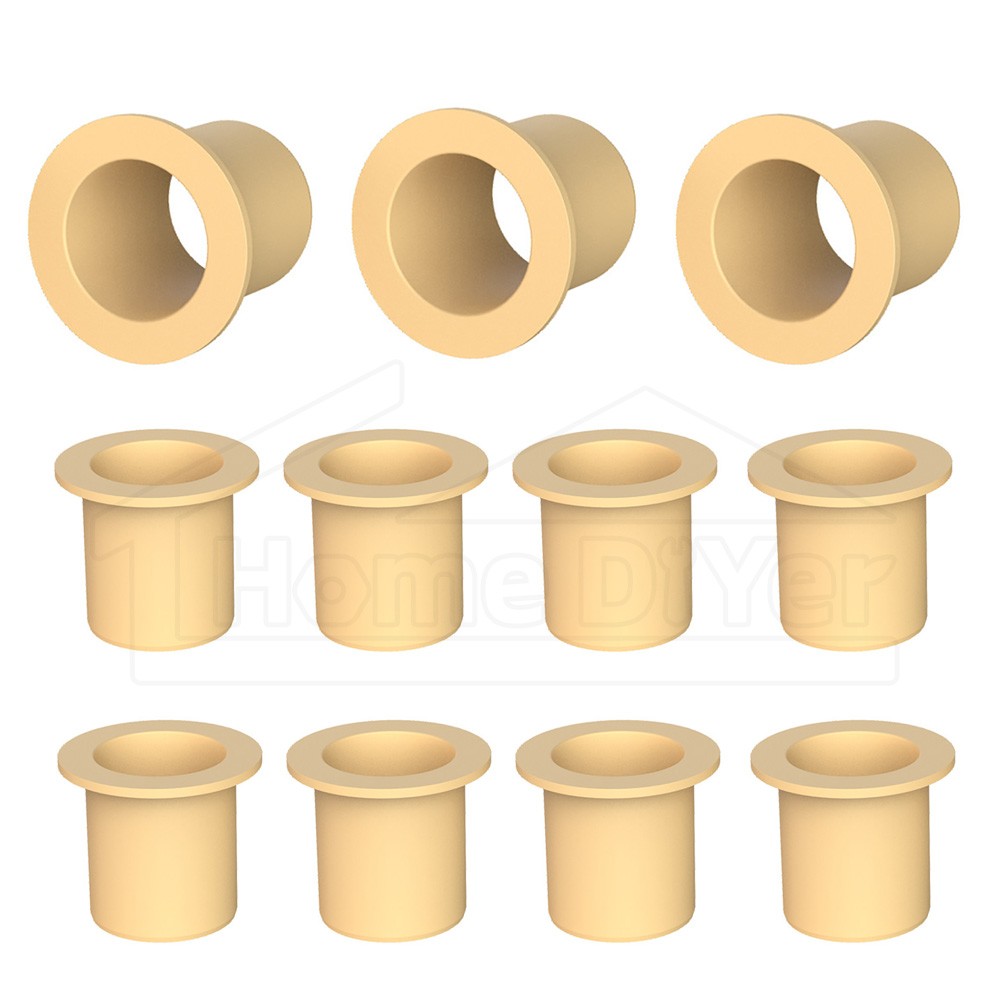 Engineering Plastic Bushing JFM Self-lubricating Flange Sleeve Bearing ID 3-45mm