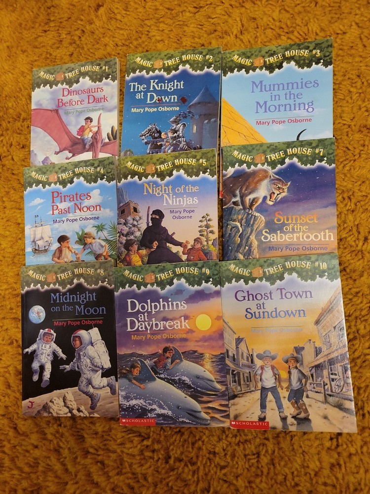 Lot of 15 Magic Tree House kids books very good Mary Pope Osborne