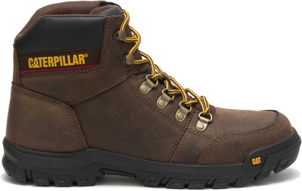 Men's Cat Outline Soft Toe Work Boot by Cat Footwear