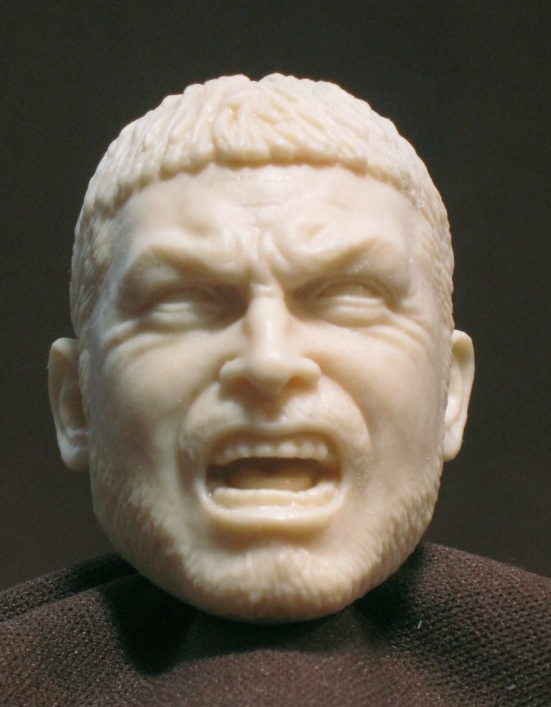V-63 CUSTOM RESIN UNPAINTED HEAD SCULPT Action figures 1/6 Scale