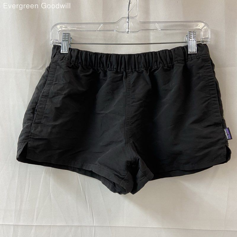 Patagonia Women's Black Barely Baggies Pull-On Athletic Shorts Size Small