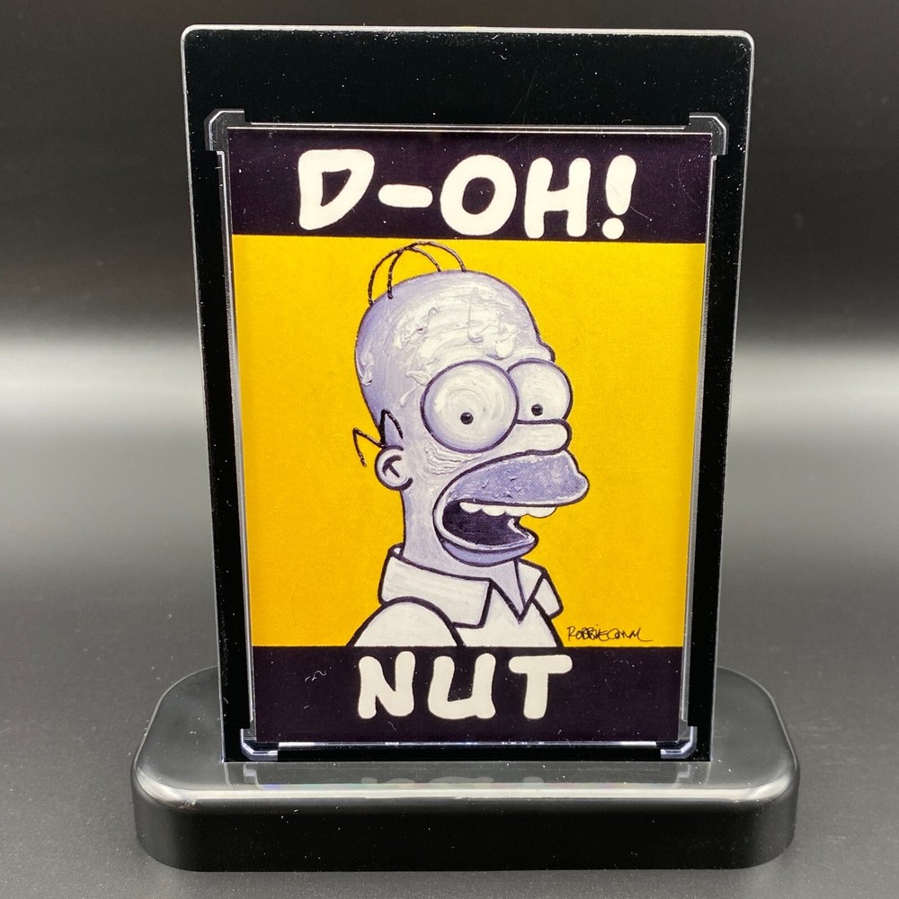 Homer Simpson The Simpsons Display Collectible Gift Trading Card Mania