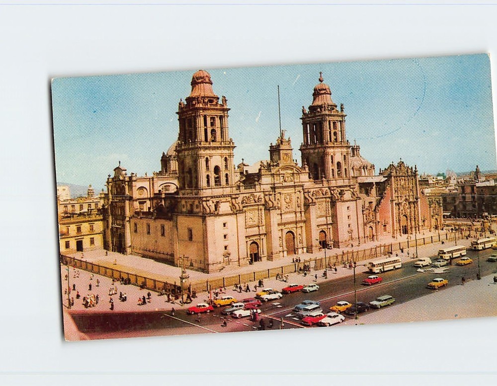 Postcard The Mexico City Cathedral Mexico City Mexico
