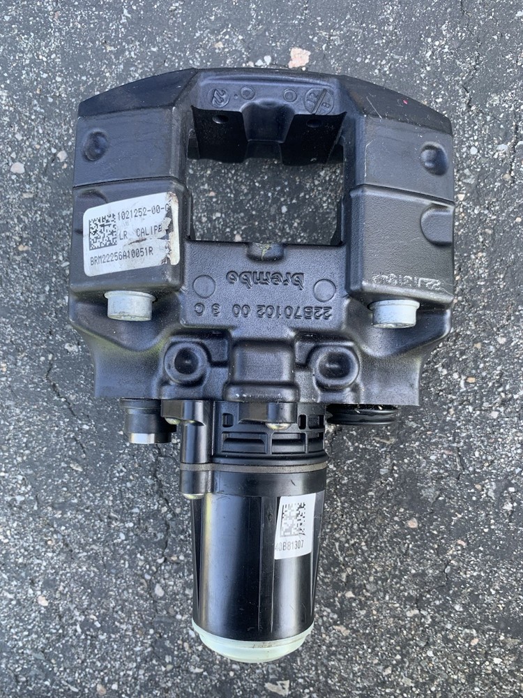 OEM 2012-2020 Tesla Model S X Rear Left Parking Brake Caliper 1021252-00-G