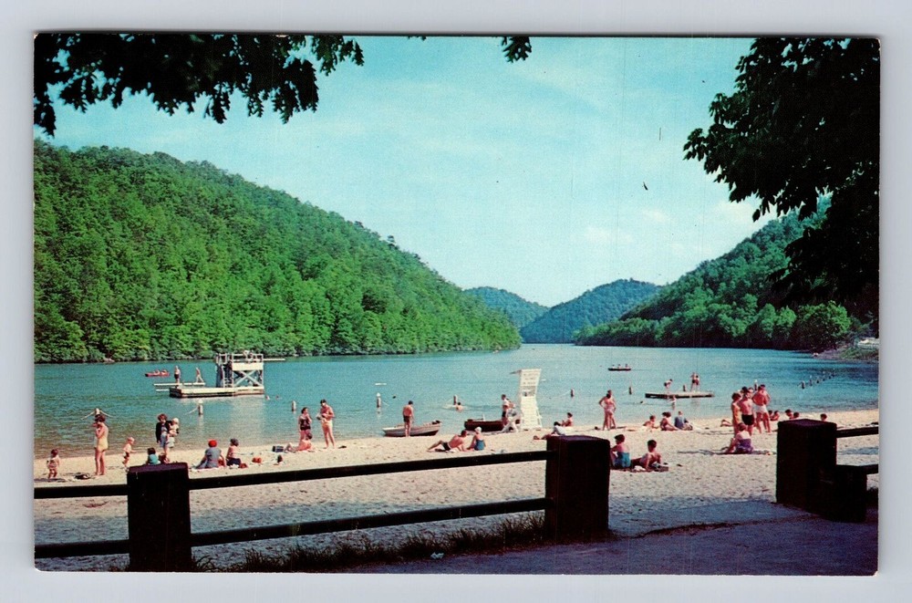 Marion VA-Virginia, Hungry Mother State Park, Scenic View, Vintage Postcard